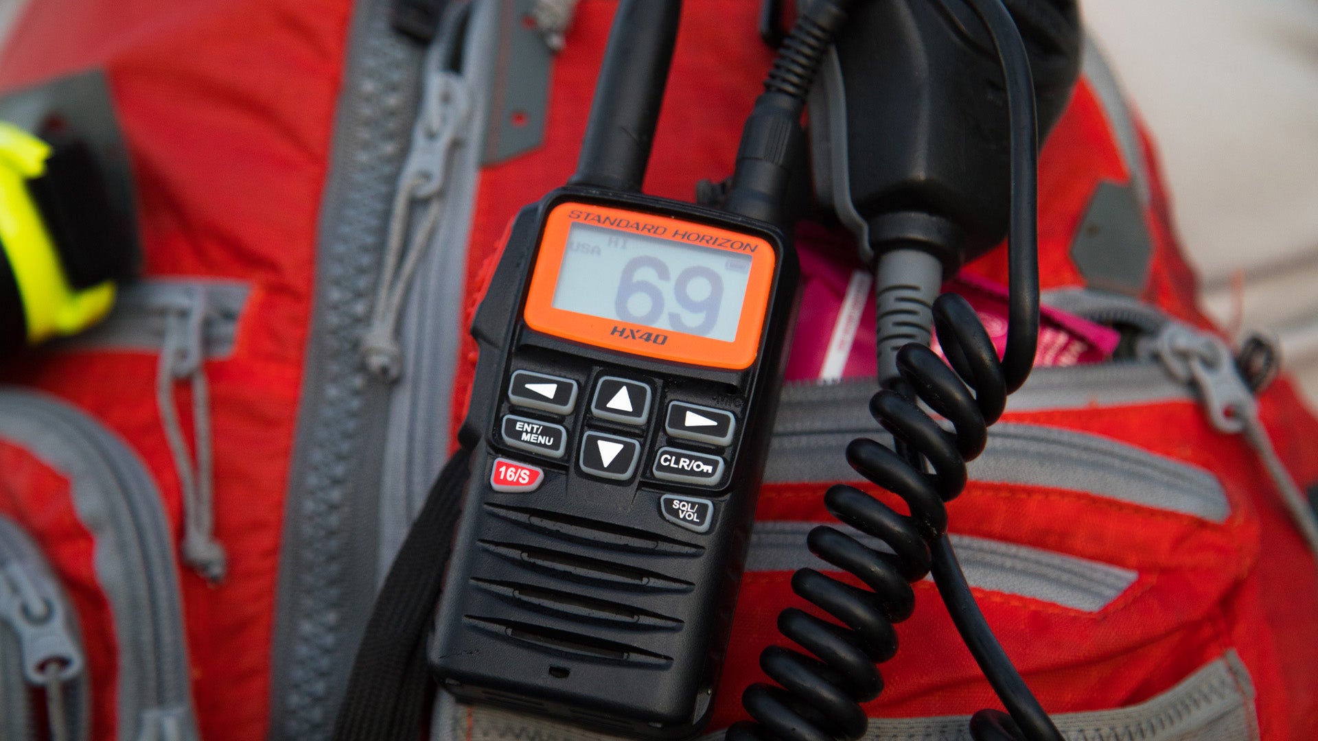 Radio Mounted on Jacket