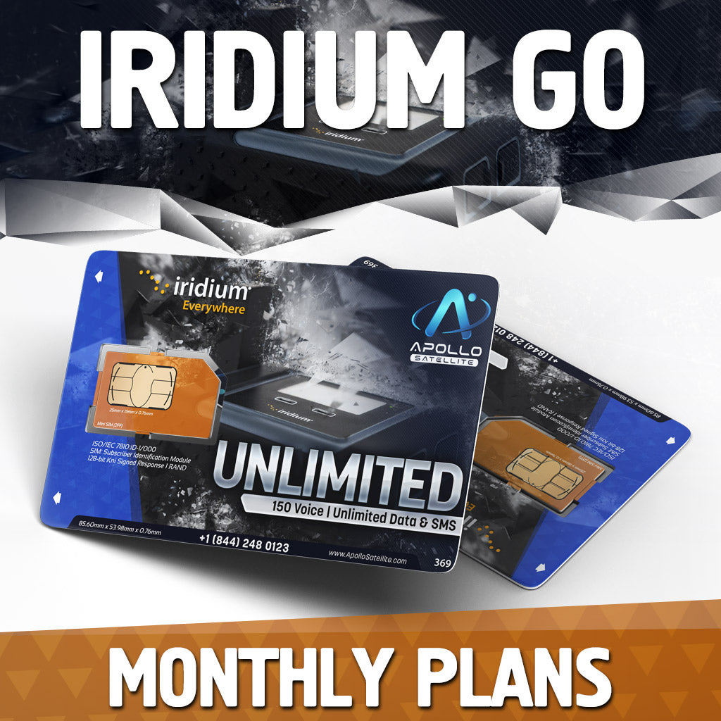 Iridium GO Plans Monthly Service